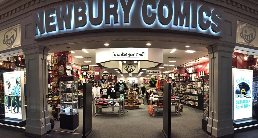 Newbury Comics : A heaven for pop culture enthusiasts